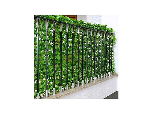 Brise-vue clôture haie artificielle 300 x 300 x 150 cm 04_0001089