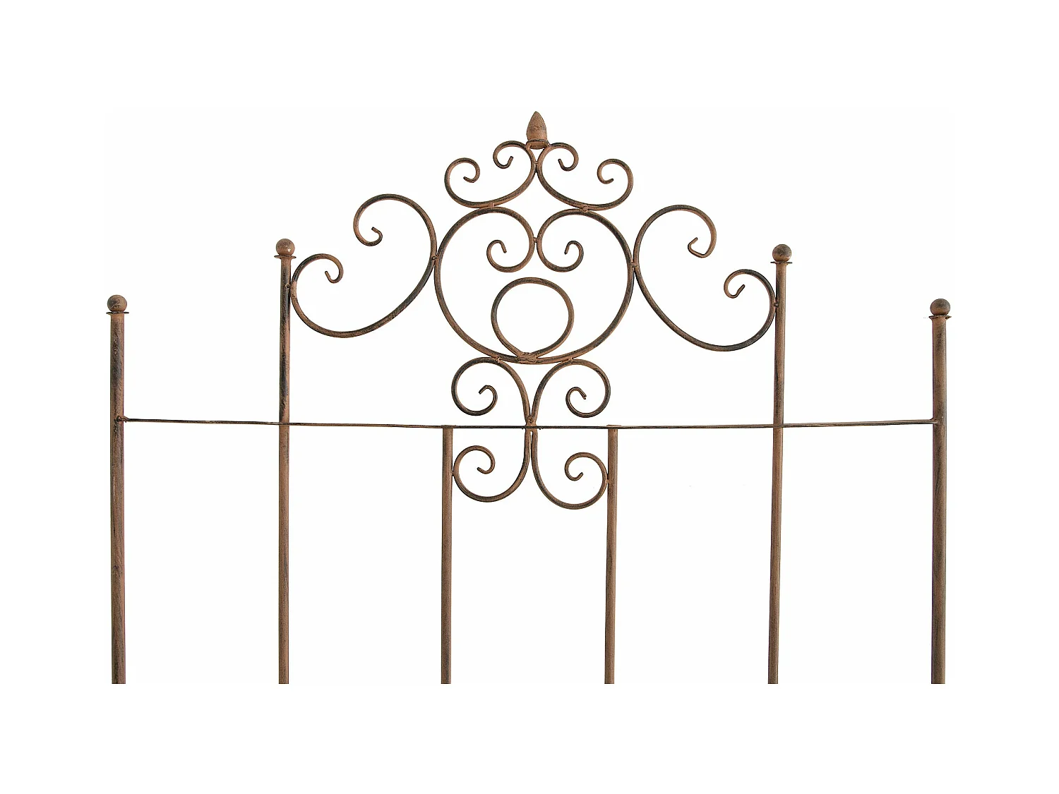 Treillis support pour plantes métal marron 85.5 x 2 x 170 cm 10_0003895