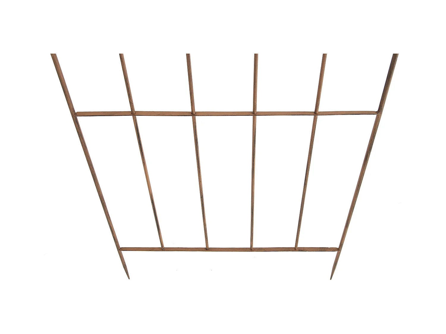 Treillis support pour plantes métal marron 85.5 x 2 x 170 cm 10_0003895