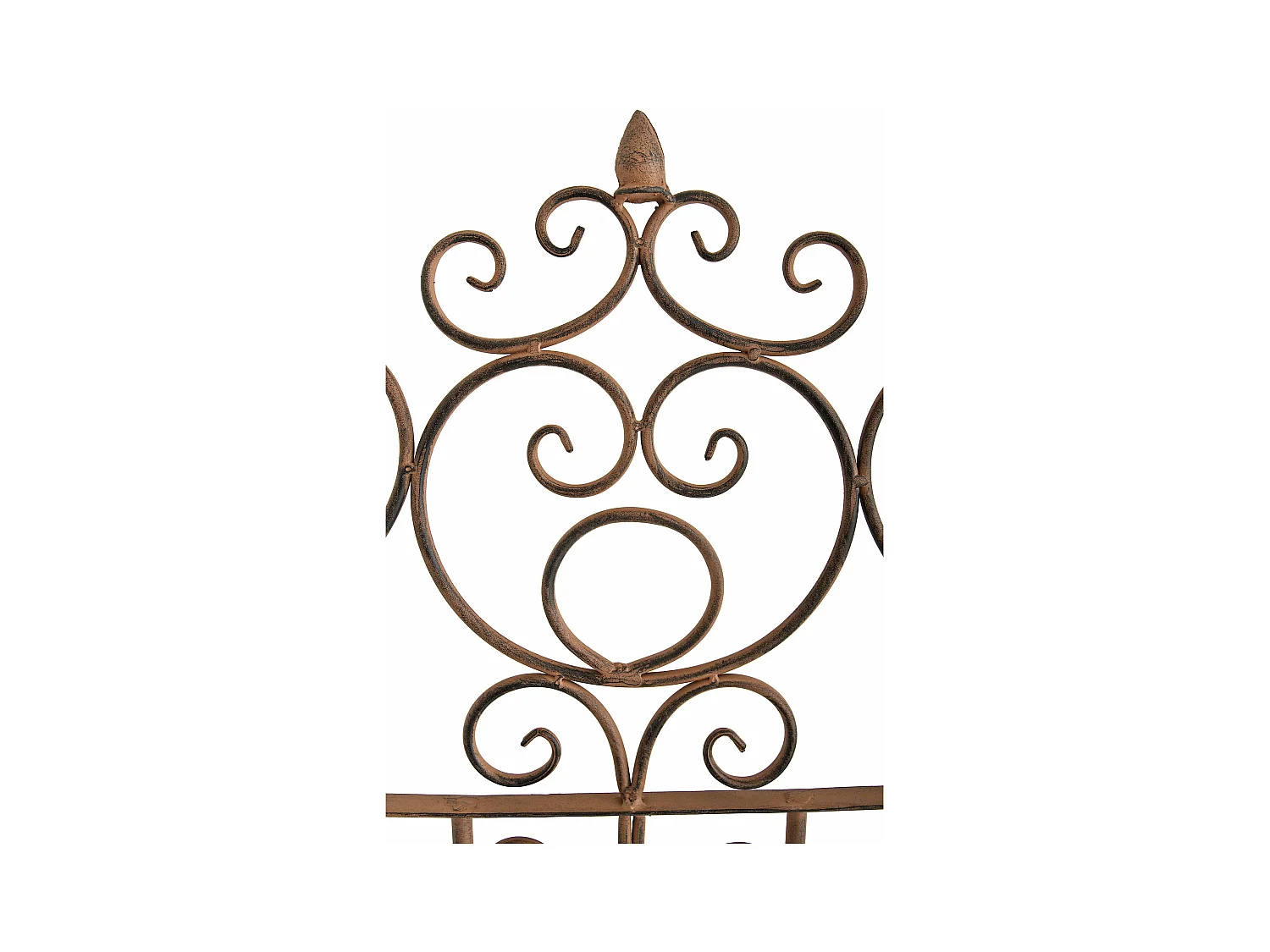 Treillis support pour plantes métal marron 85.5 x 2 x 170 cm 10_0003895