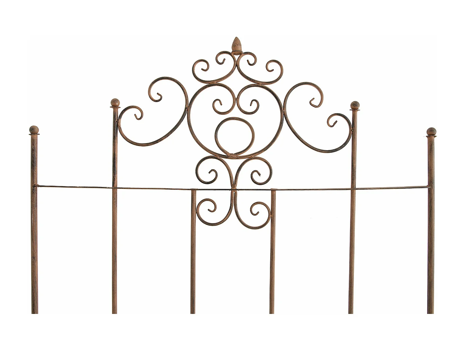 Treillis support pour plantes métal marron 85.5 x 2 x 170 cm 10_0003895