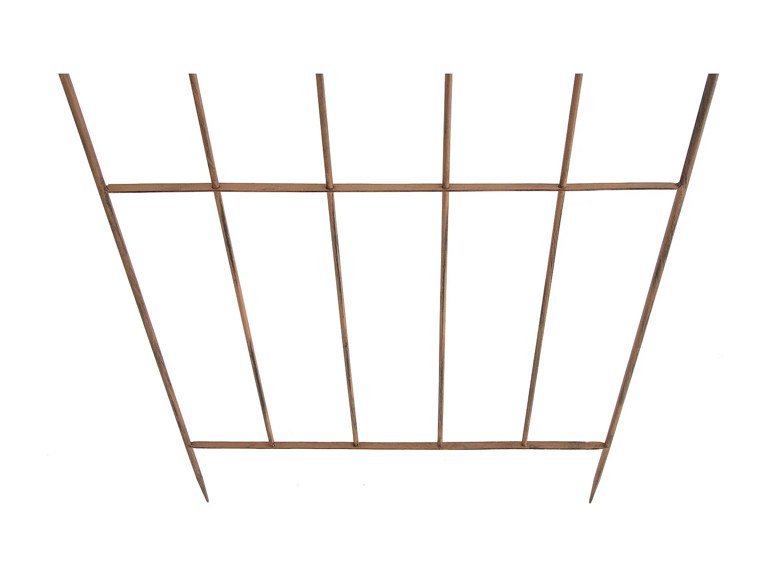 Treillis support pour plantes métal marron 85.5 x 2 x 170 cm 10_0003895