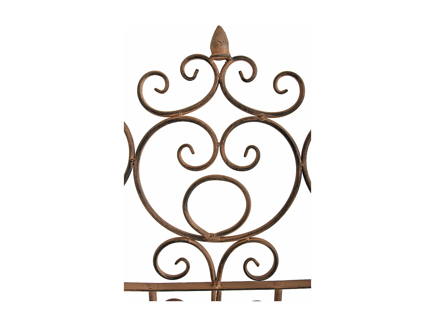 Treillis support pour plantes métal marron 85.5 x 2 x 170 cm 10_0003895