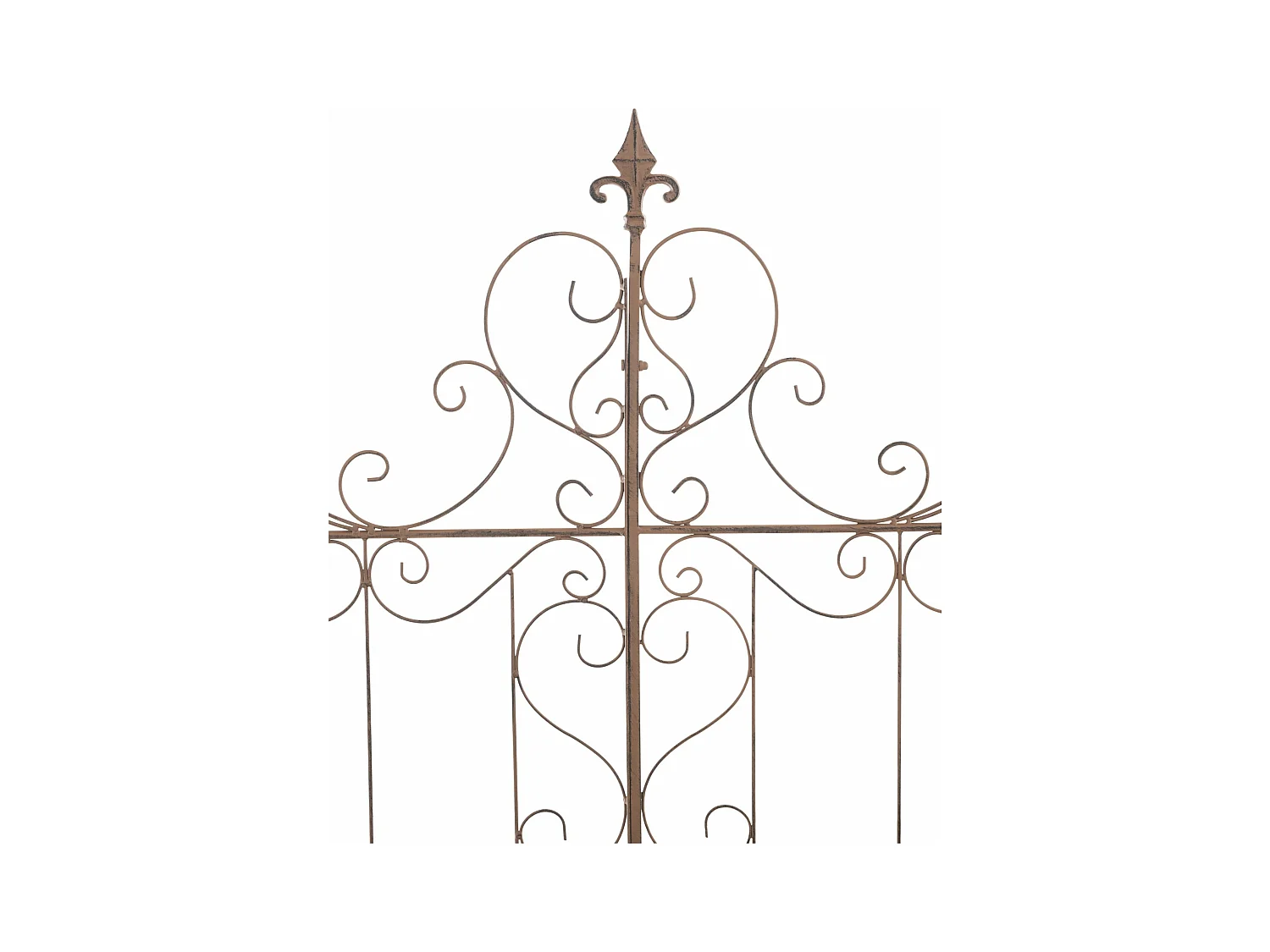 Treillis décoration de jardin métal marron 99 x 1 x 133 cm 10_0003888