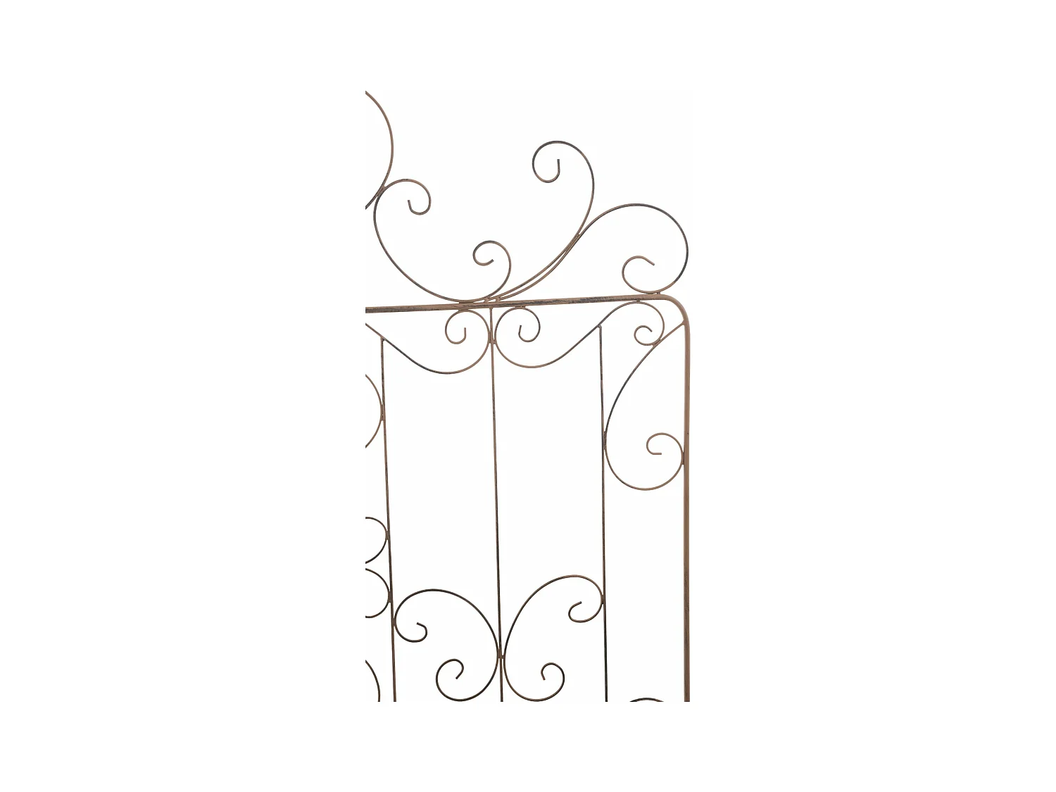 Treillis décoration de jardin métal marron 99 x 1 x 133 cm 10_0003888