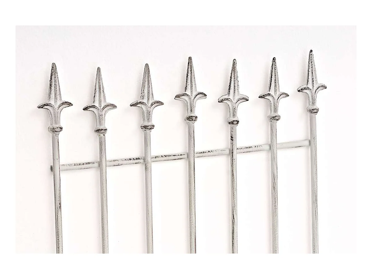 Treillis support pour plantes métal blanche 50 x 0.7 x 100 cm 10_0003872