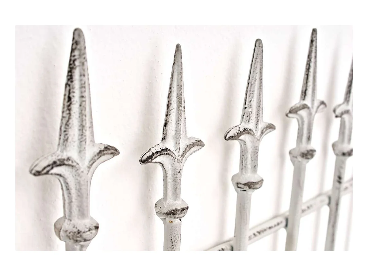 Treillis support pour plantes métal blanche 50 x 0.7 x 100 cm 10_0003872