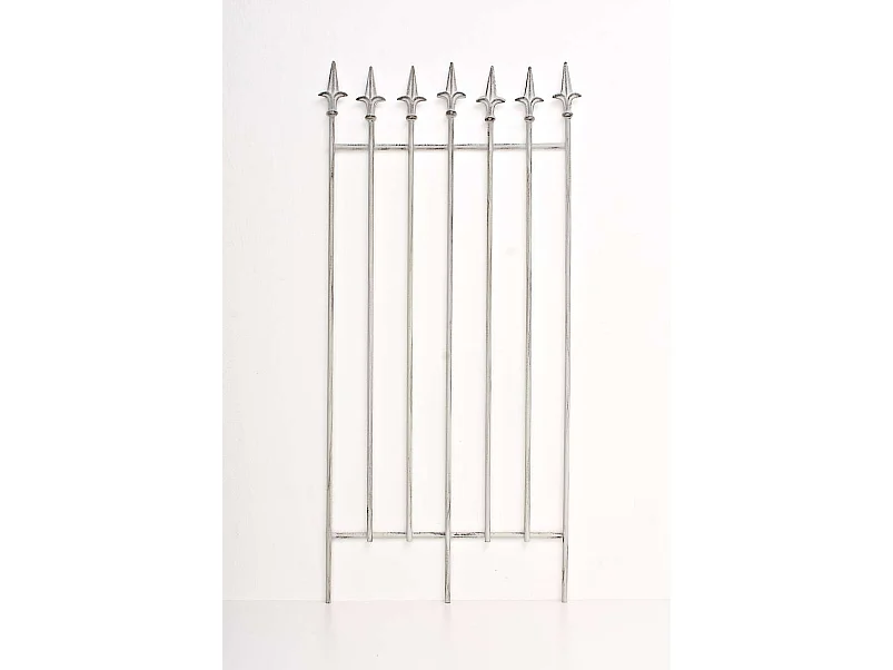 Treillis support pour plantes métal blanche 50 x 0.7 x 100 cm 10_0003872