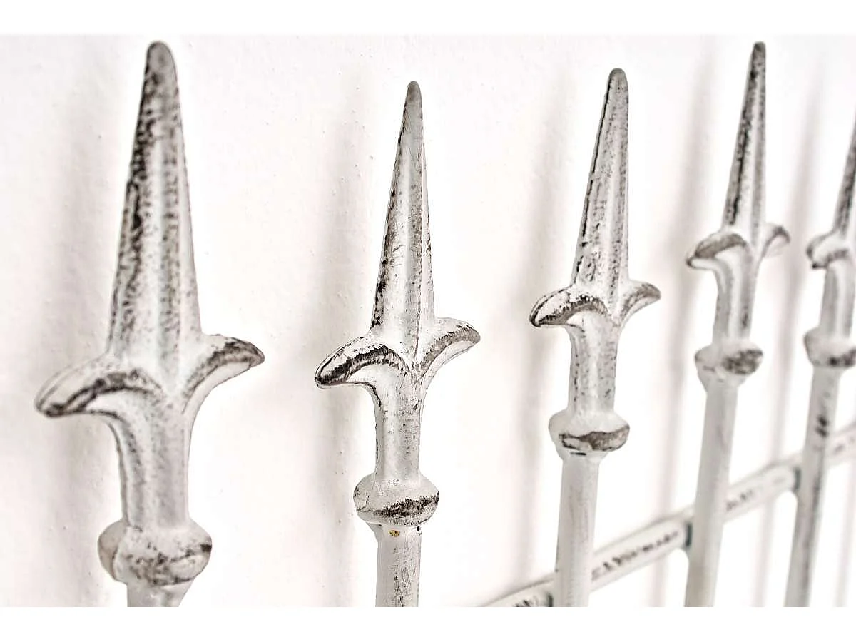 Treillis support pour plantes métal blanche 50 x 0.7 x 100 cm 10_0003872