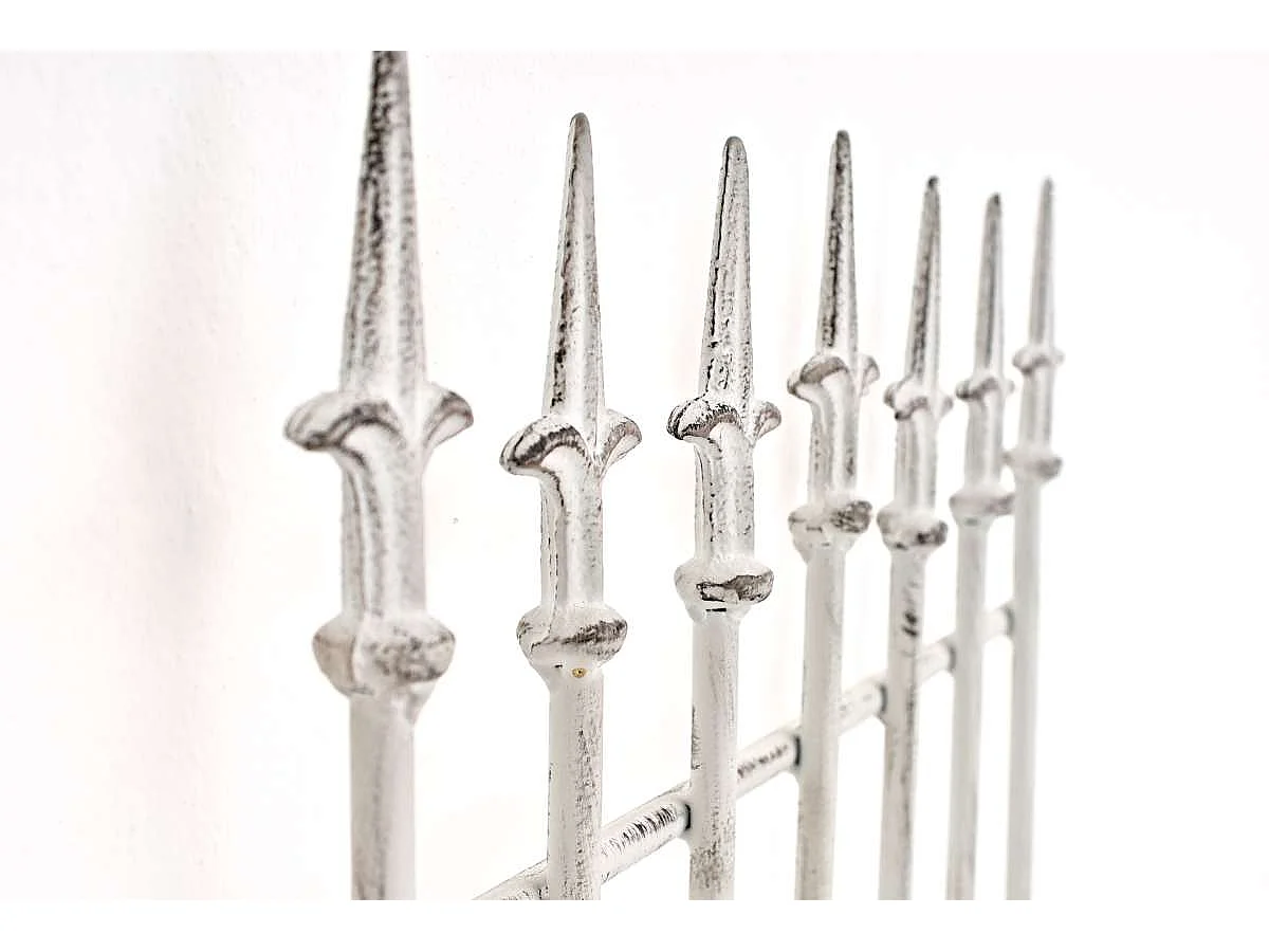 Treillis support pour plantes métal blanche 50 x 0.7 x 100 cm 10_0003872