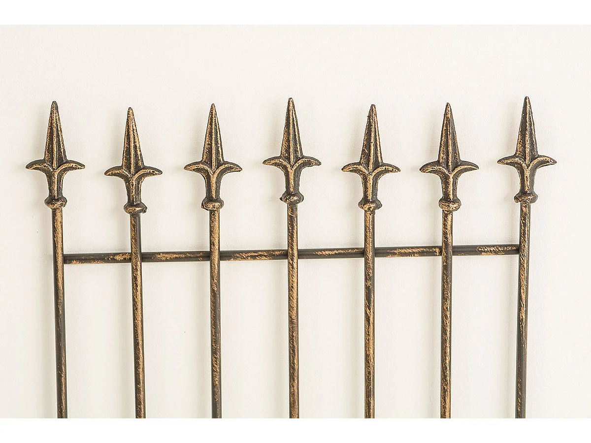 Treillis support pour plantes métal bronze 50 x 0.7 x 100 cm 10_0003874