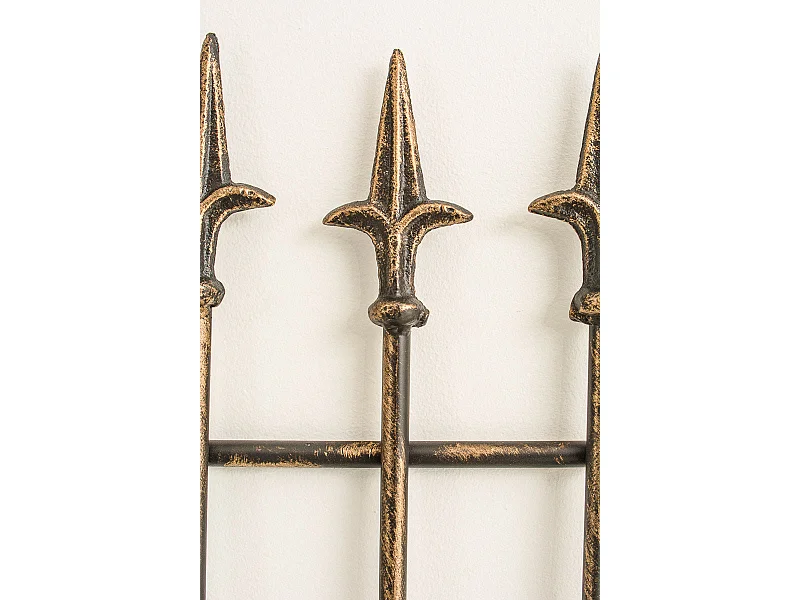 Treillis support pour plantes métal bronze 50 x 0.7 x 100 cm 10_0003874