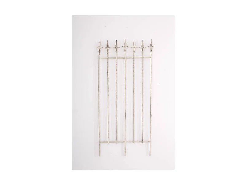 Treillis support pour plantes métal crème 50 x 0.7 x 100 cm 10_0003877