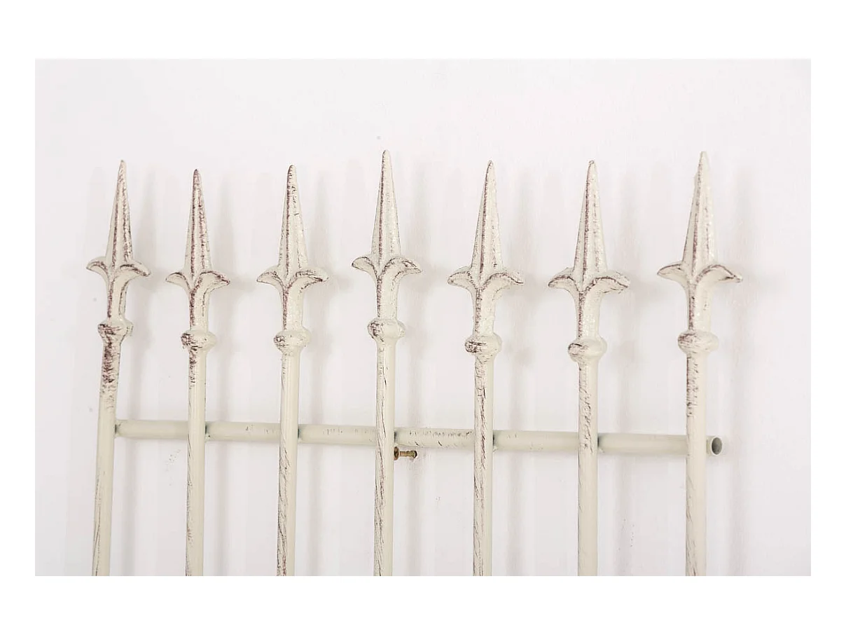 Treillis support pour plantes métal crème 50 x 0.7 x 100 cm 10_0003877