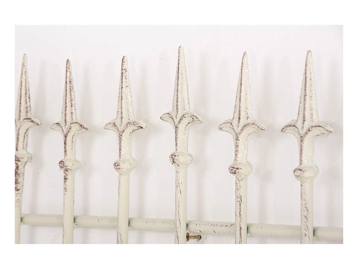 Treillis support pour plantes métal crème 50 x 0.7 x 100 cm 10_0003877