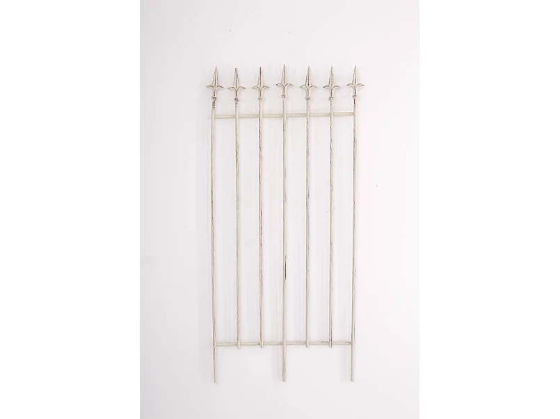 Treillis support pour plantes métal crème 50 x 0.7 x 100 cm 10_0003877