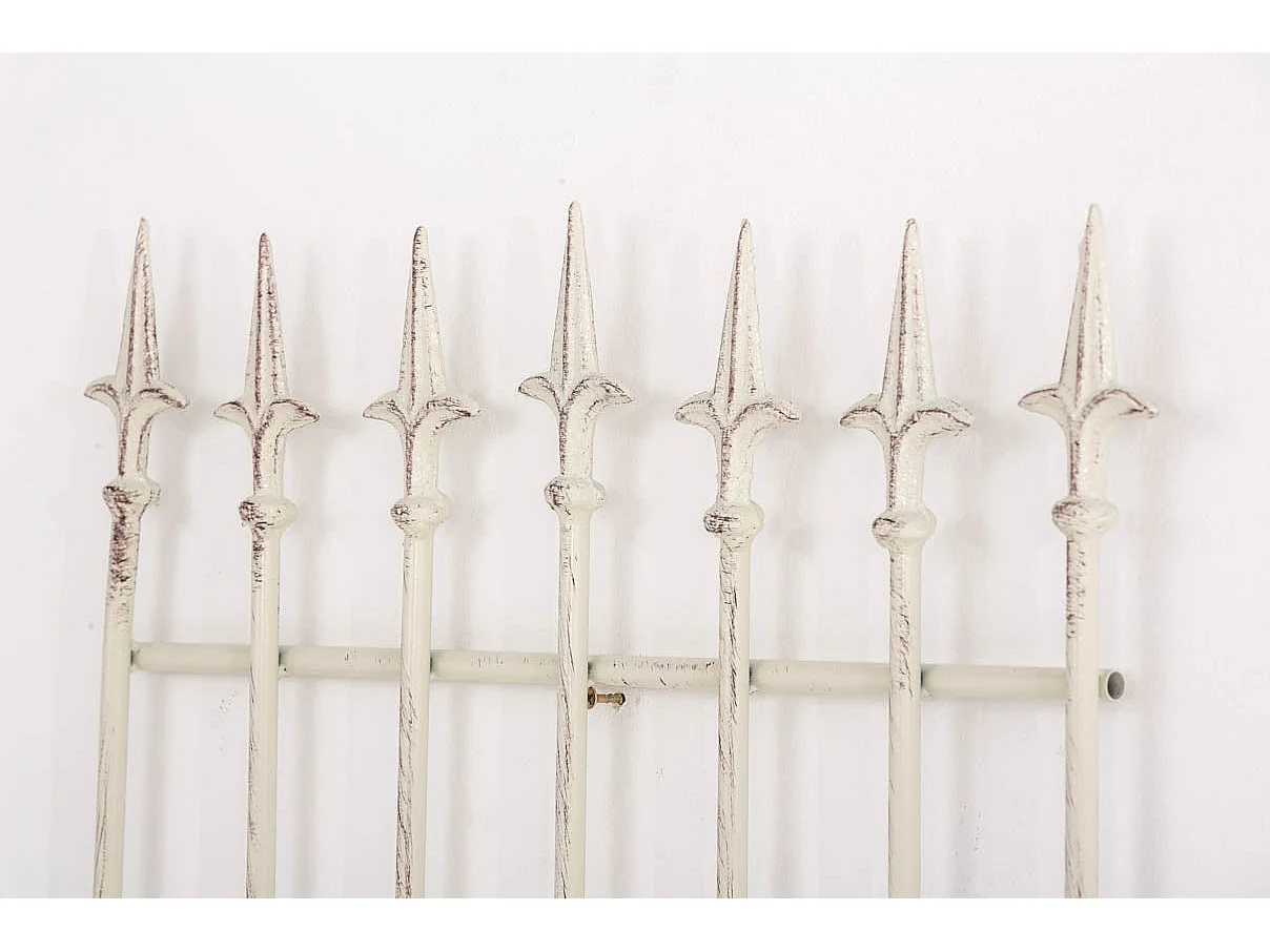 Treillis support pour plantes métal crème 50 x 0.7 x 100 cm 10_0003877