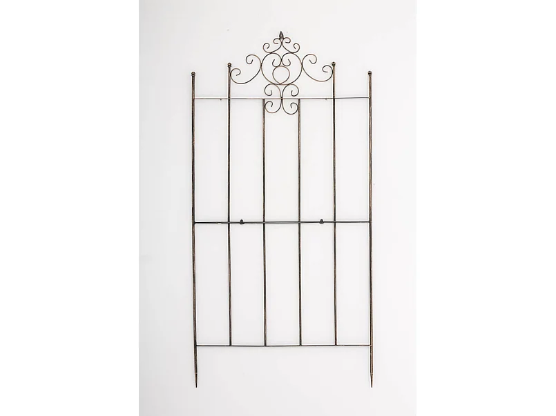 Treillis support pour plantes métal bronze 85.5 x 2 x 170 cm 10_0003896
