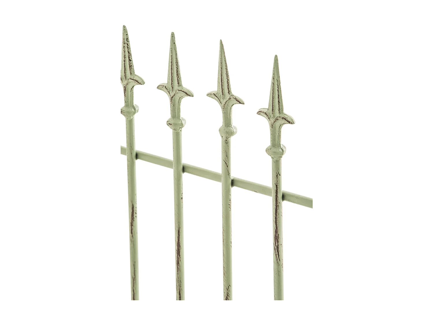 Lot de 2 treillis métal argentée 50 x 0.7 x 100 cm 10_0003834