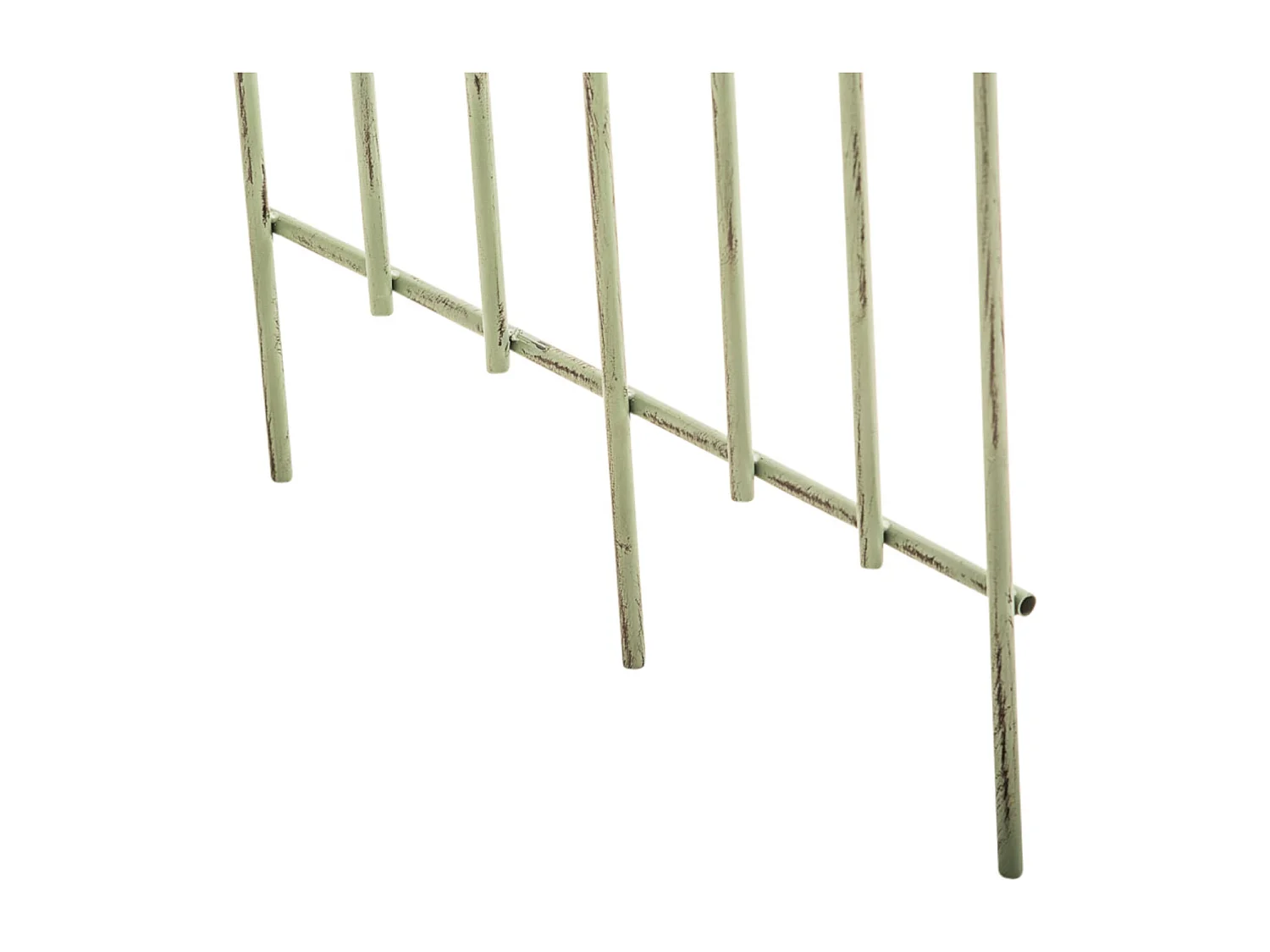 Lot de 2 treillis métal argentée 50 x 0.7 x 100 cm 10_0003834