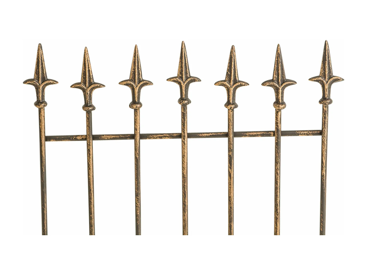 Lot de 2 treillis métal bronze 50 x 0.7 x 100 cm 10_0003832