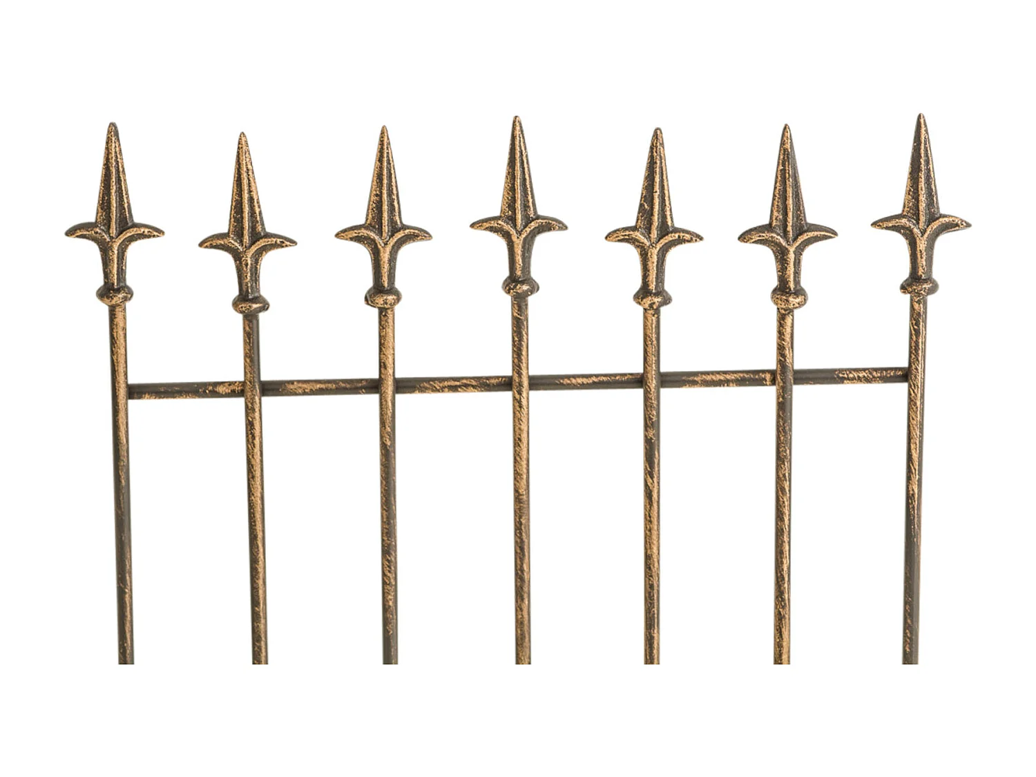 Lot de 2 treillis métal bronze 50 x 0.7 x 100 cm 10_0003832