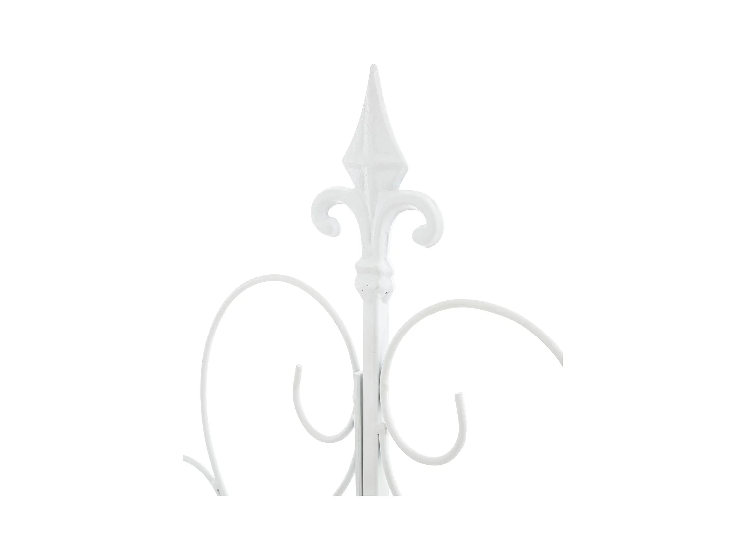 Lot de 2 treillis métal blanche 99 x 1 x 133 cm 10_0003837