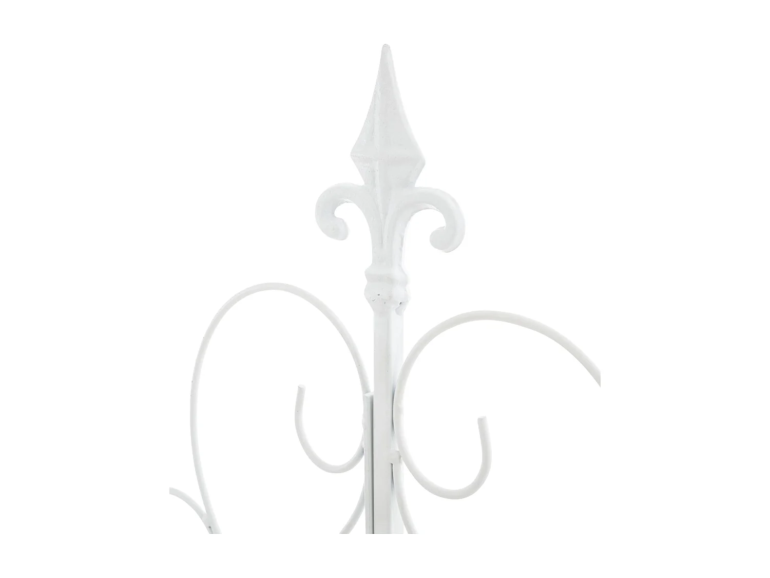 Lot de 2 treillis métal blanche 99 x 1 x 133 cm 10_0003837