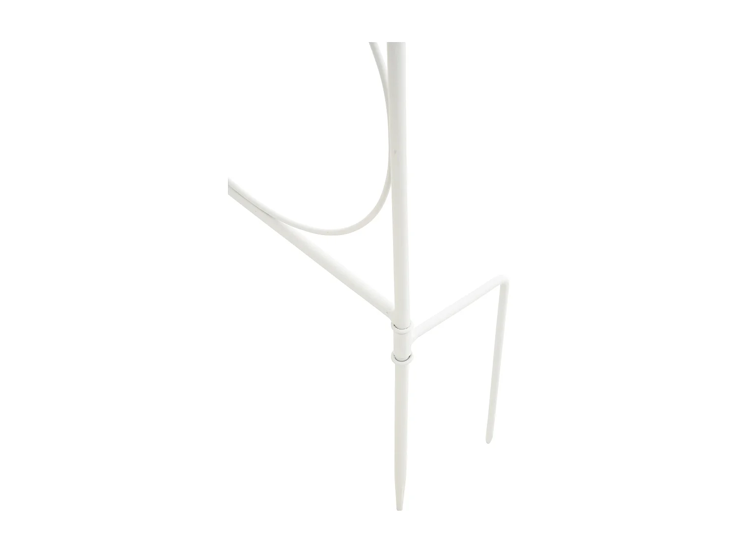 Treillis décoration de jardin métal blanche 99 x 1 x 133 cm 10_0003889