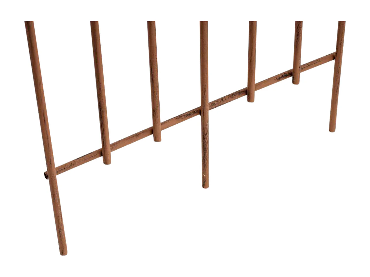 Lot de 2 treillis métal marron 50 x 0.7 x 100 cm 10_0003831