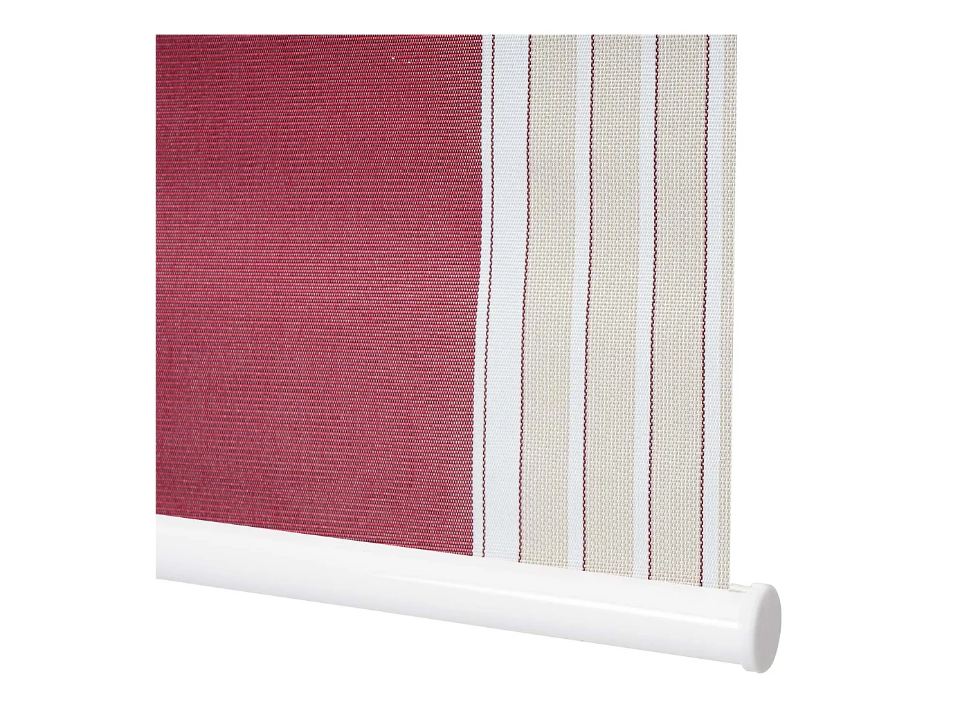 Store enrouleur de fenêtre blanche 70 x 0.03 x 160 cm 04_0004451