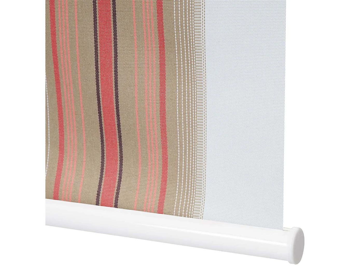 Store enrouleur de fenêtre blanche 60 x 0.3 x 230 cm 04_0004541