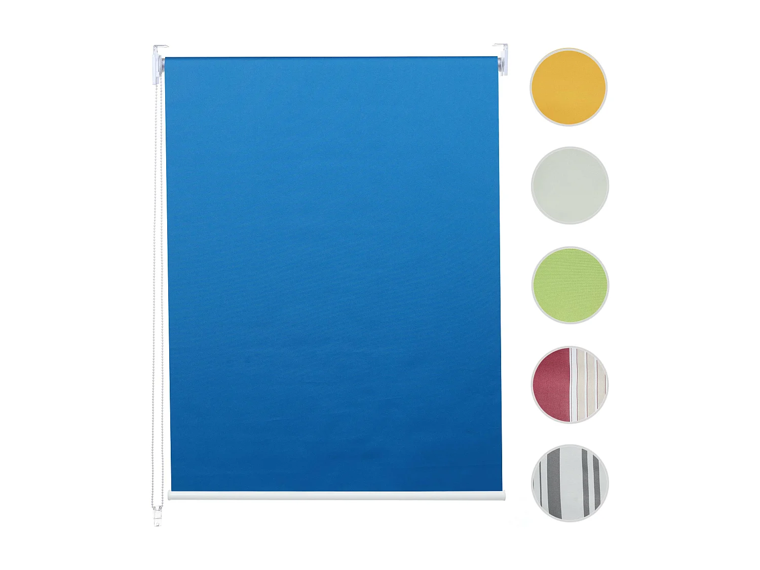 Store enrouleur de fenêtre bleue 90 x 0.3 x 160 cm 04_0004479