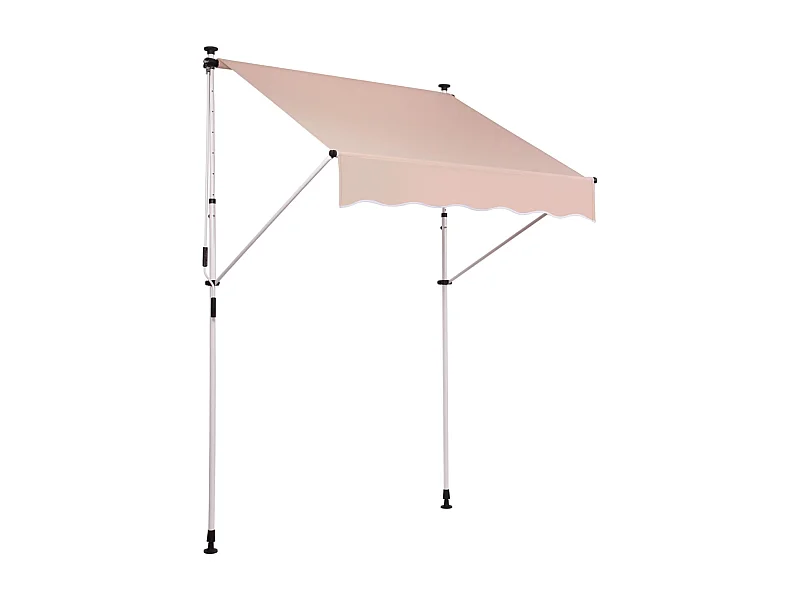 Store banne terrasse auvent beige 350 x 120 x 200 cm 10_0002972