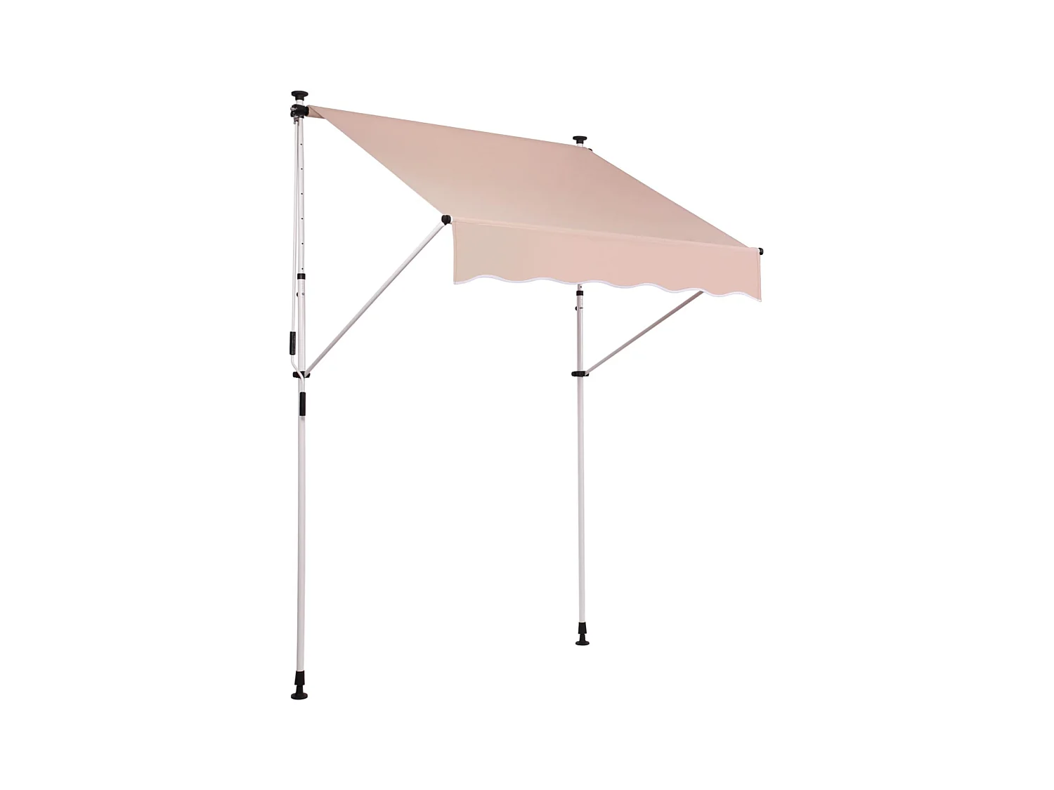 Store banne terrasse auvent beige 350 x 120 x 200 cm 10_0002972