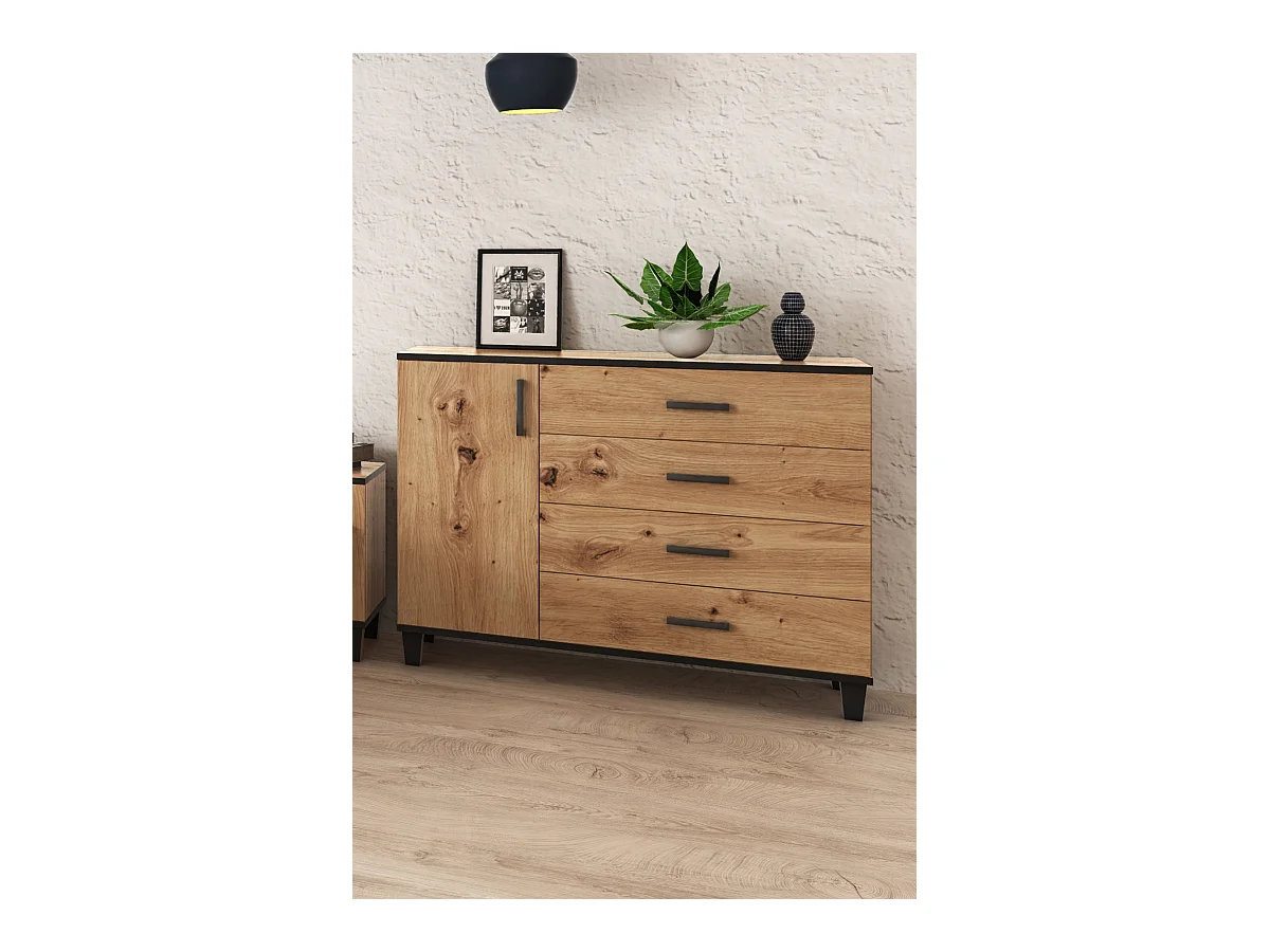 Sideboard Kommode Vanessa I Schränke Holz Möbel Wohnzimmer Wohnzimmerschrank