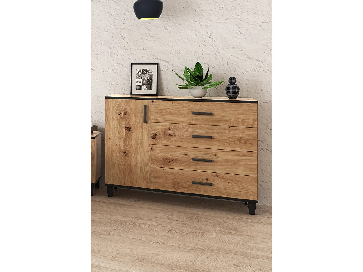 Sideboard Kommode Vanessa I Schränke Holz Möbel Wohnzimmer Wohnzimmerschrank