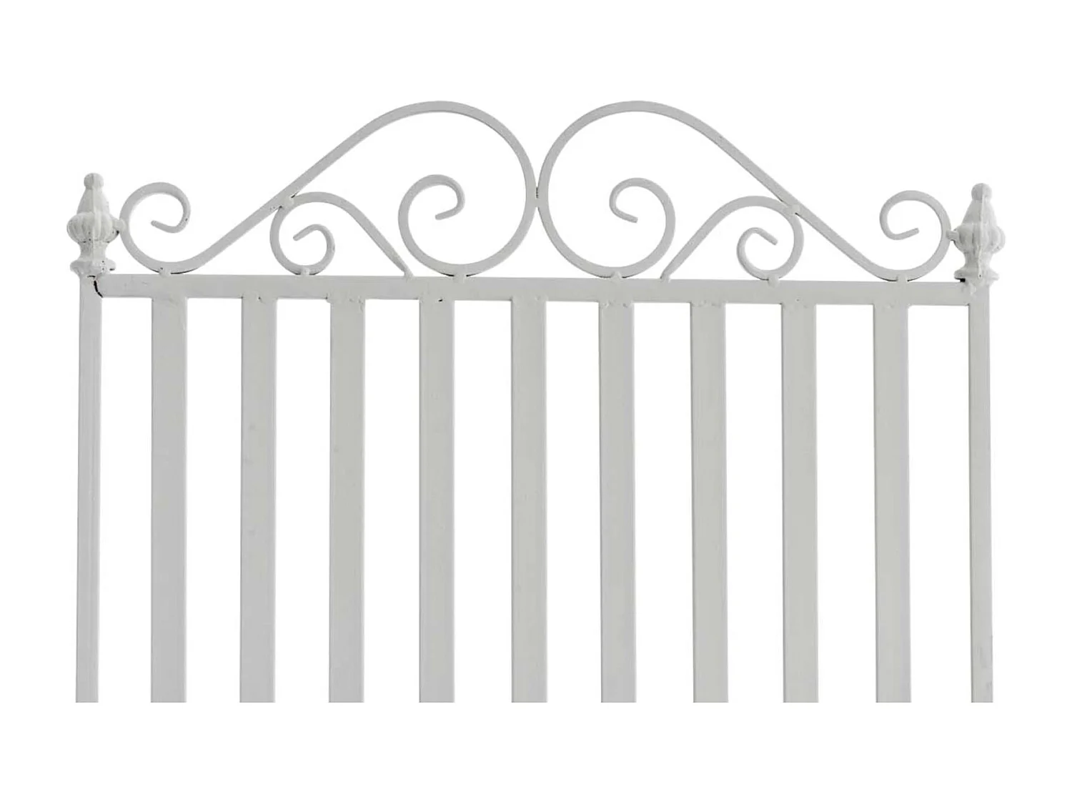 Lot de 2 fauteuils métal blanche 56 x 90 x 94 cm 10_0002843