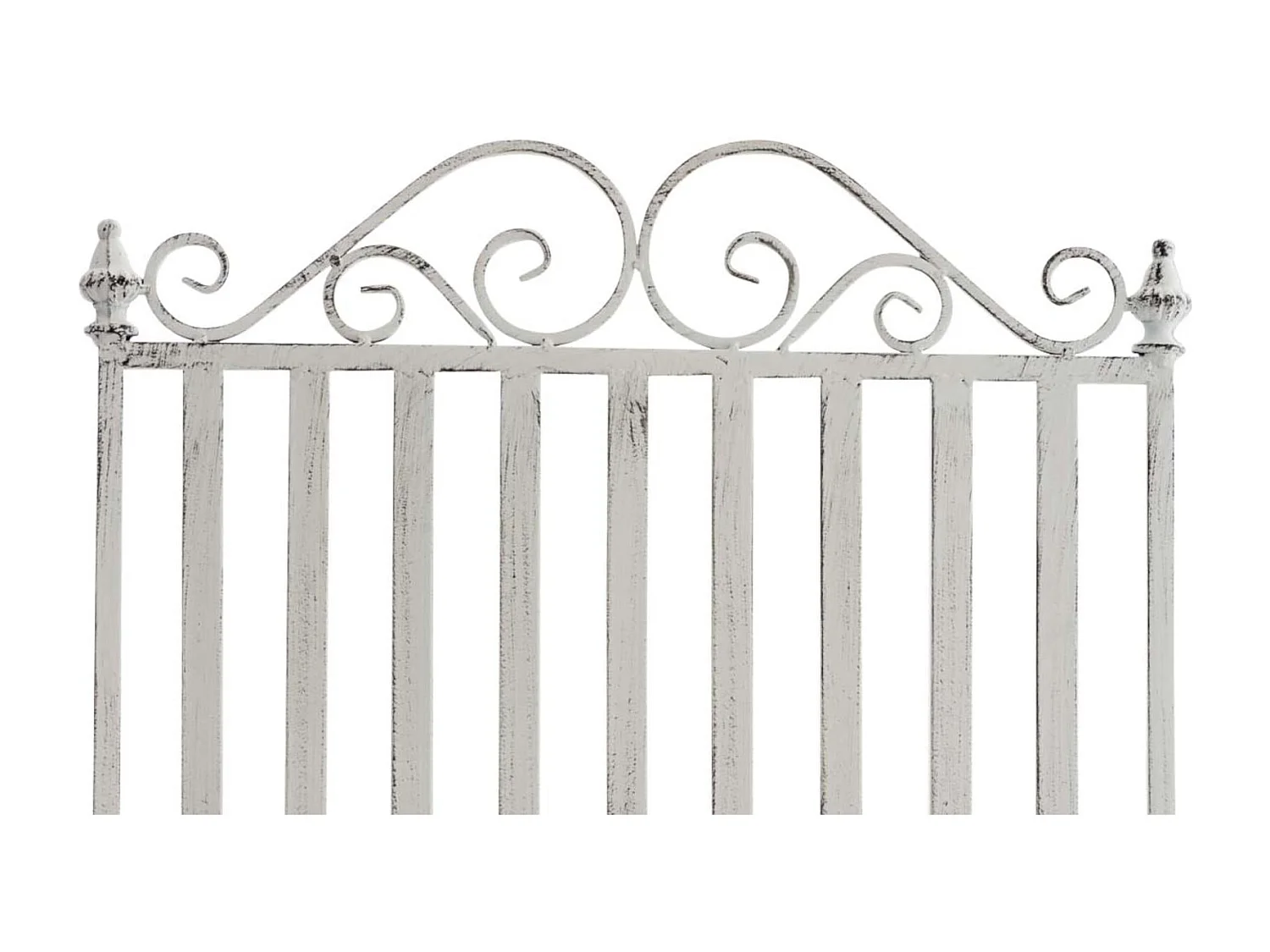 Lot de 2 fauteuils métal blanche 56 x 90 x 94 cm 10_0002844