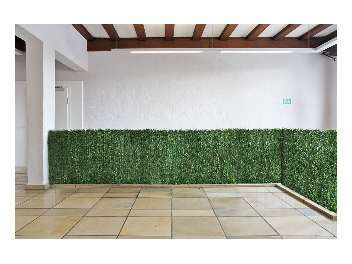 Brise-vue pour balcon revêtement beige 500 x 500 x 100 cm 04_0001079