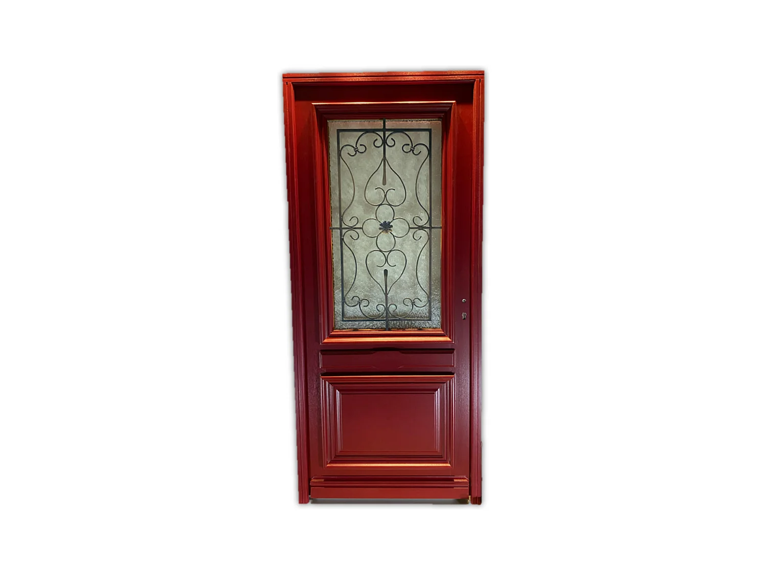 Porta d'ingresso Modello Canada Dimensioni 215X90 a spinta sinistra (Tabella dimensioni)