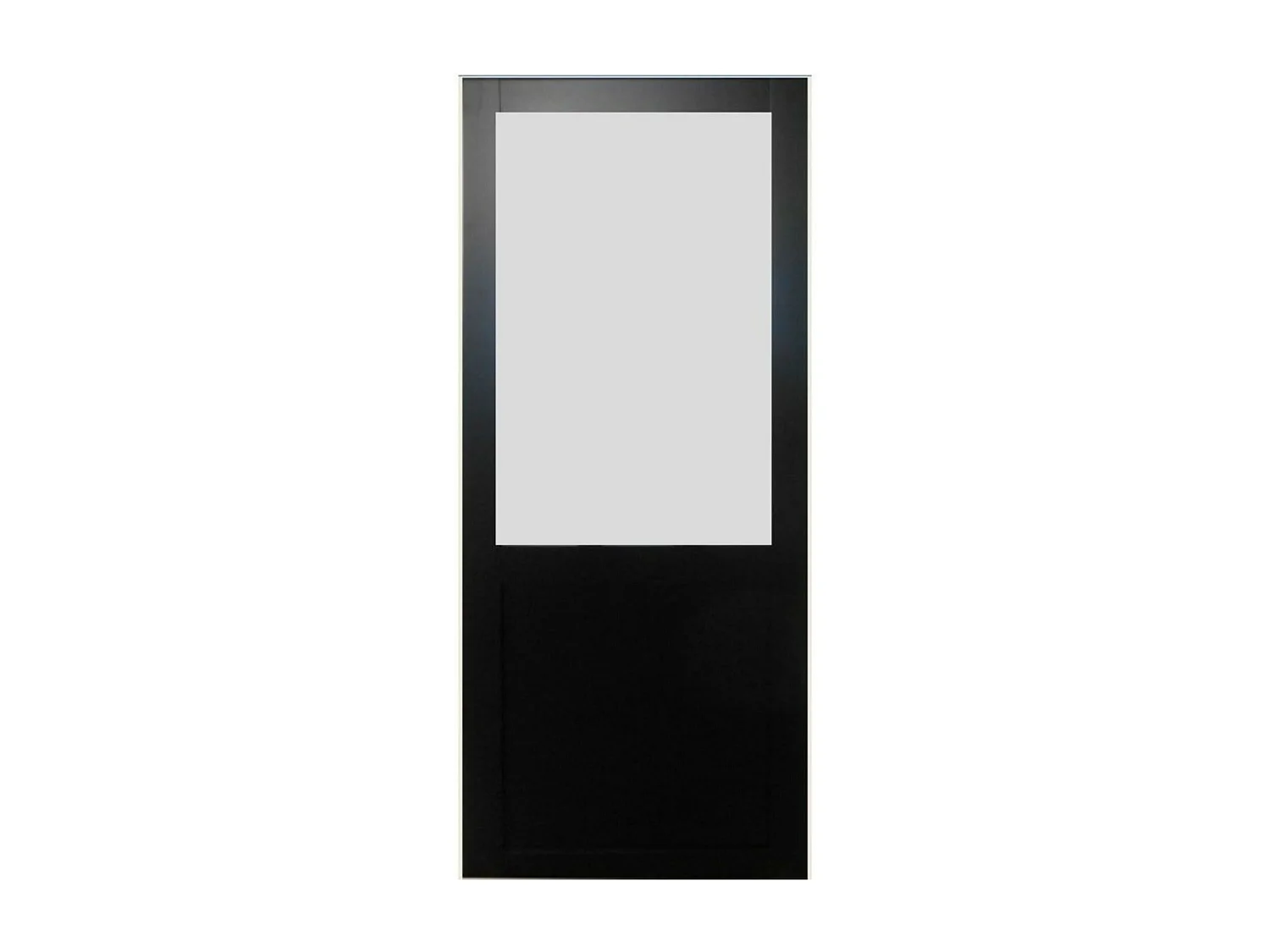 Puerta corredera negra Athena Al 204 x L 83