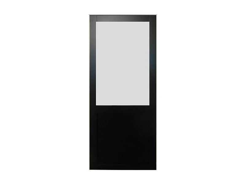 Porte Coulissante Athena Noir H204 X L73 Gd Menuiseries