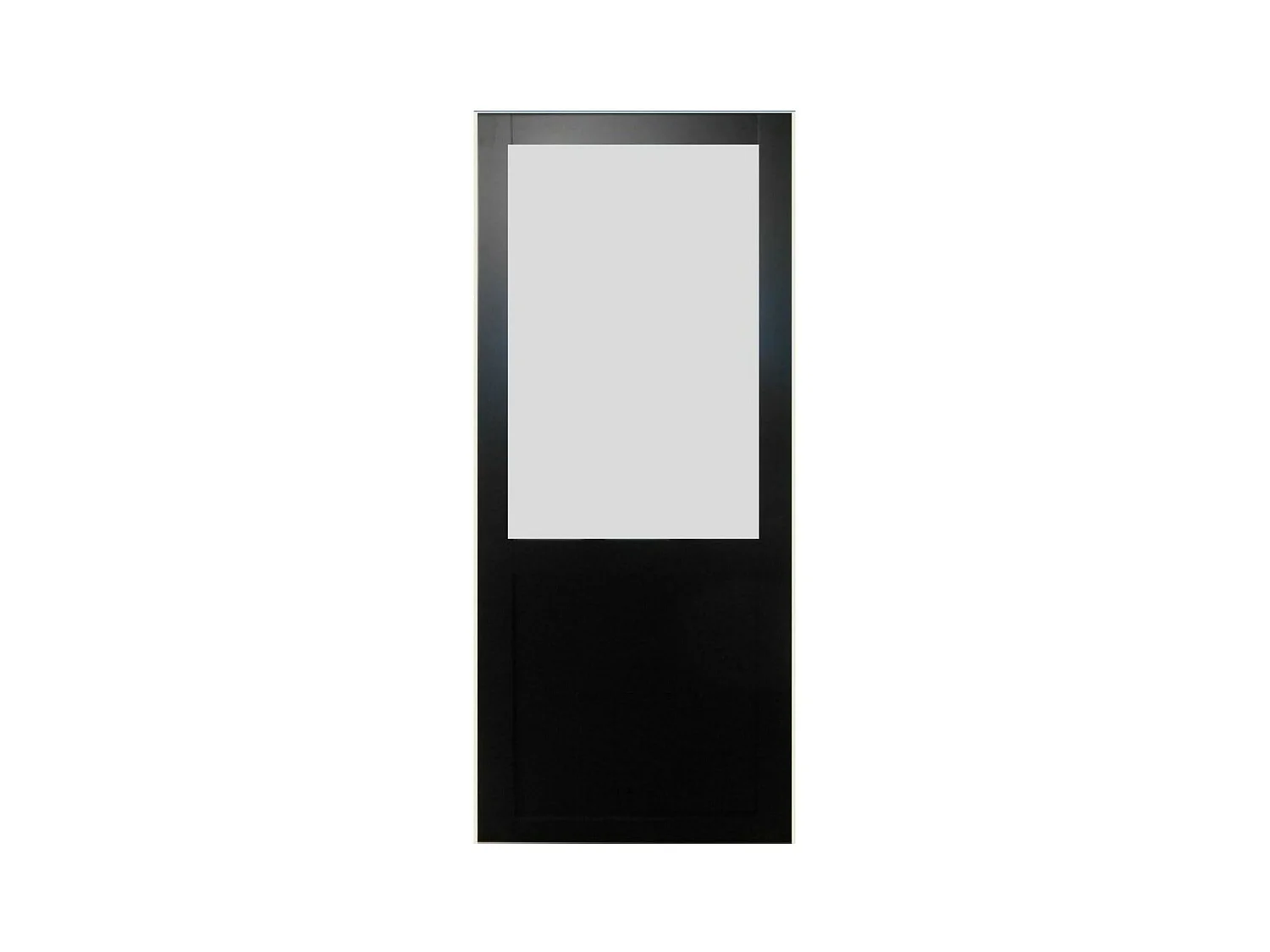Porte Coulissante Athena Noir H204 X L73 Gd Menuiseries