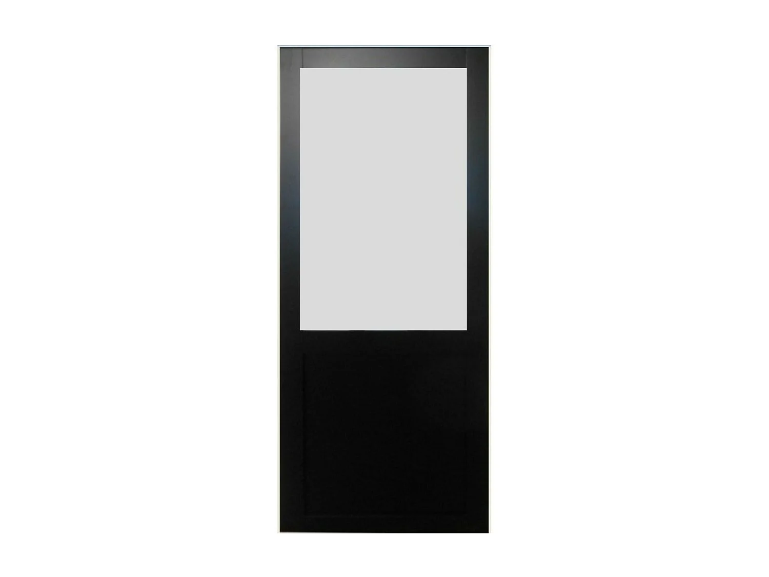 Porte Coulissante Athena Noir H204 X L73 Gd Menuiseries