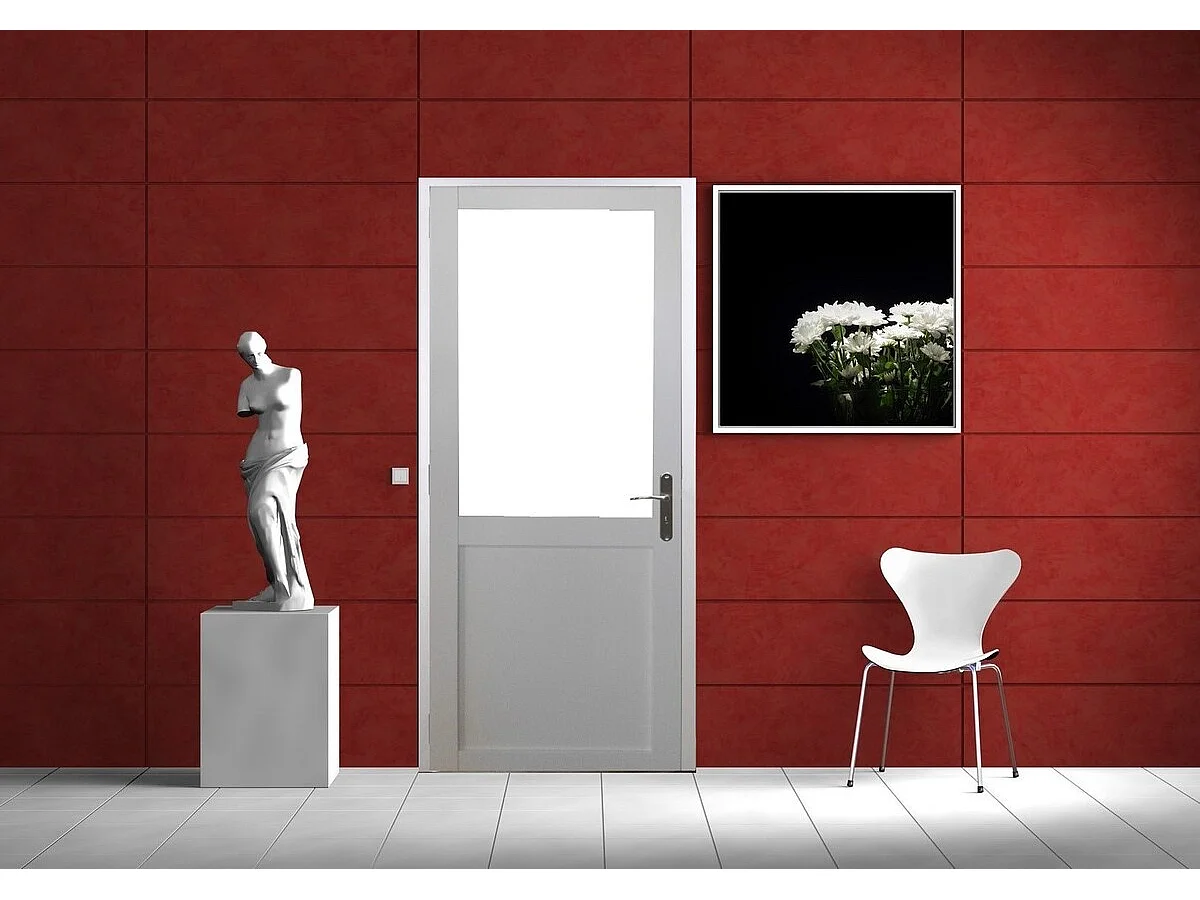 Bloc Porte Atelier Blanc Sans Meneau H204 X L83 Poussant Gauche Cotes Tableau Gd Menuiseries