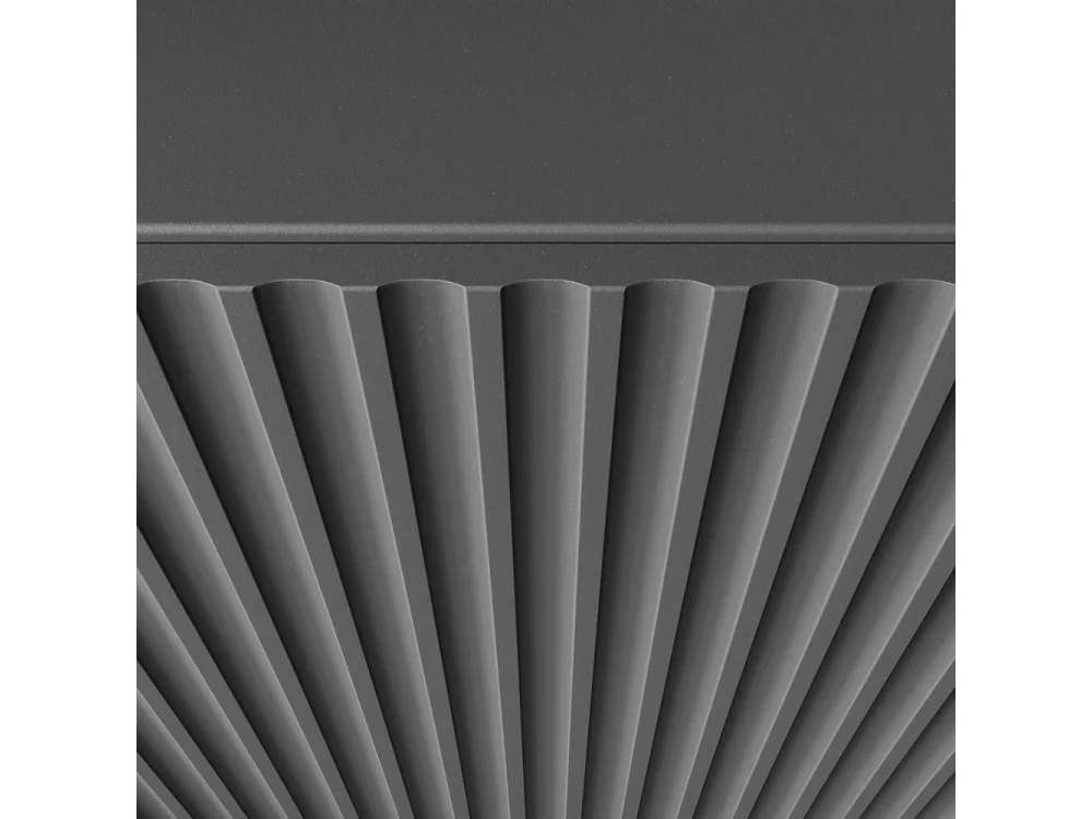 TV-Schrank Neo, Wohnwand, Lowboard, TV Ständer, Wohnwand, Wohnzimmer, TV Board, Fernseher, Highboard, Fernsehschrank, 200 cm, 3-türig, graphit