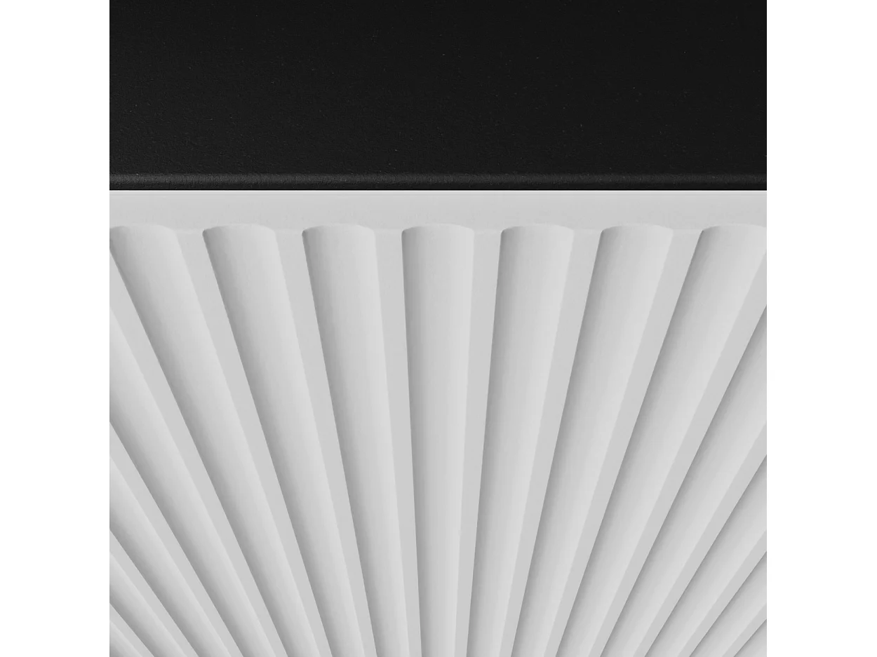 TV-Schrank Neo, Wohnwand, Lowboard, TV Ständer, Wohnwand, Wohnzimmer, TV Board, Fernseher, Highboard, Fernsehschrank, 200 cm, 3-türig, schwarz, weiß