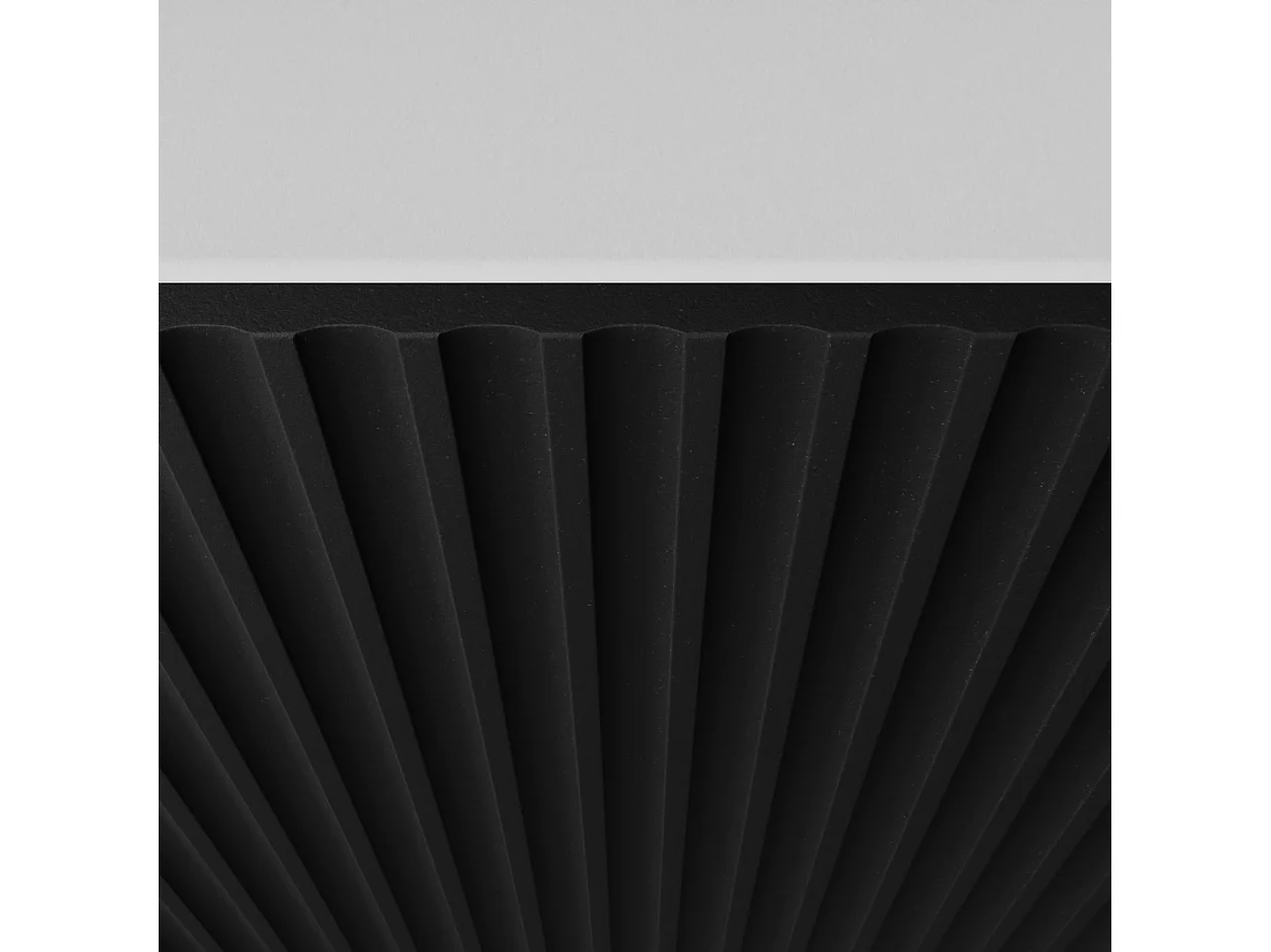 TV-Schrank Neo, Wohnwand, Lowboard, TV Ständer, Wohnwand, Wohnzimmer, TV Board, Fernseher, Highboard, Fernsehschrank, 200 cm, 3-türig, weiß, schwarz