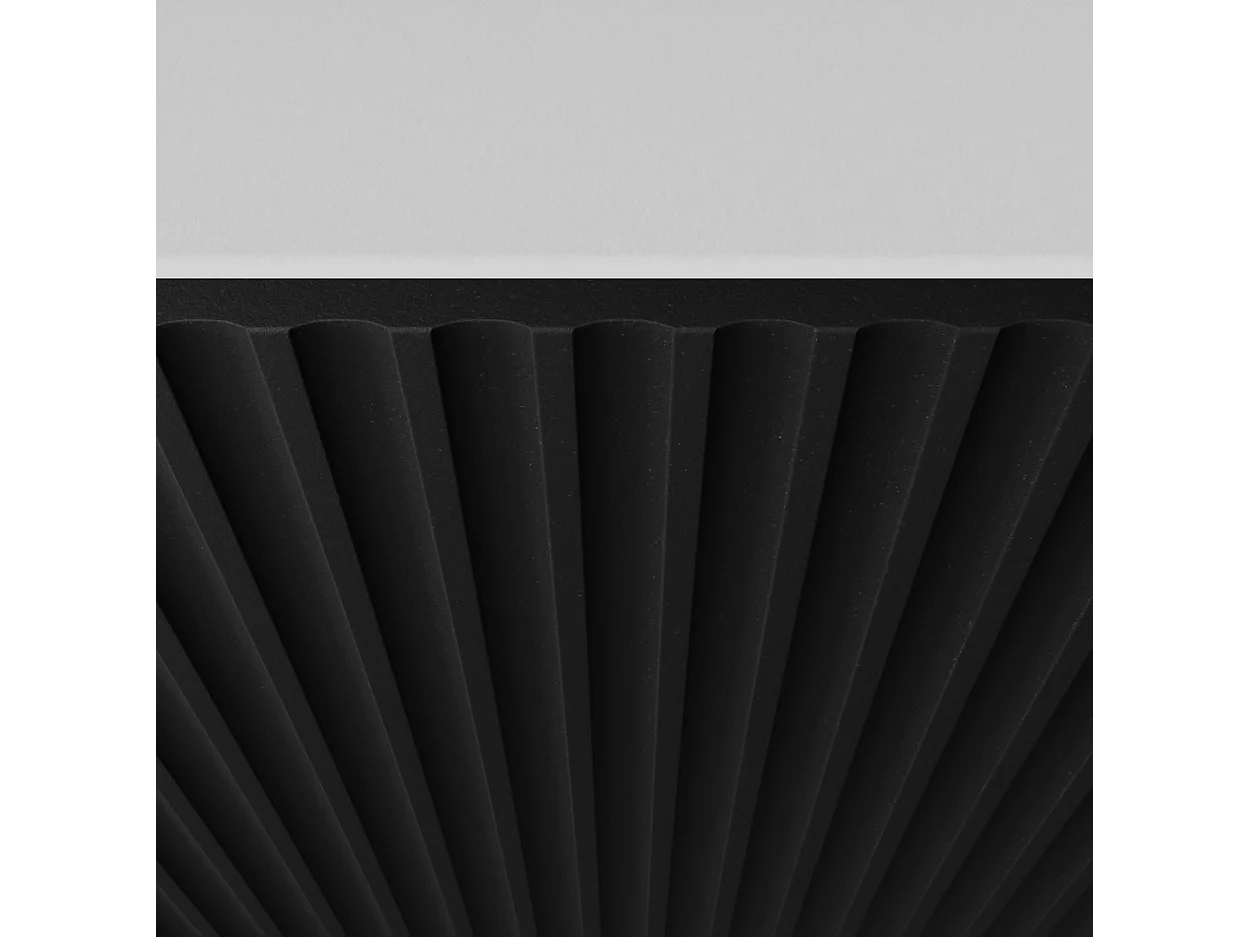 TV-Schrank Neo, Wohnwand, Lowboard, TV Ständer, Wohnwand, Wohnzimmer, TV Board, Fernseher, Highboard, Fernsehschrank, 200 cm, 3-türig, weiß, schwarz